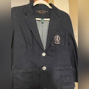 Vintage Ralph Lauren Denim Blazer